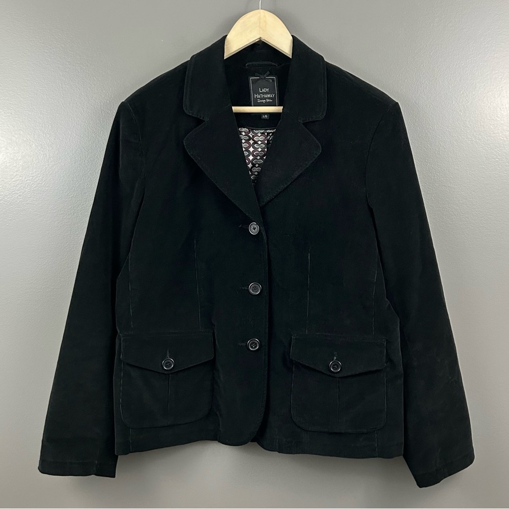 Lady Hathaway Corduroy Jacket Size Large - Picture 2 of 8